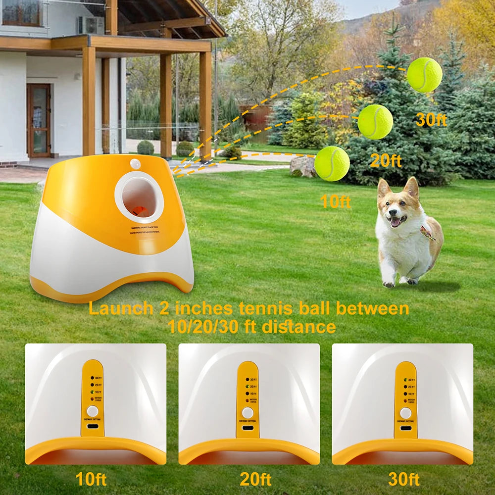 Tennis Ball Launcher Pet Toy